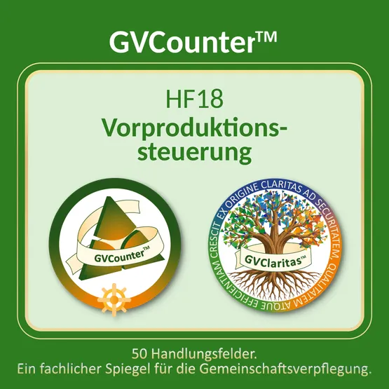 GVClaritas™ - HF18 Vorproduktionssteuerung