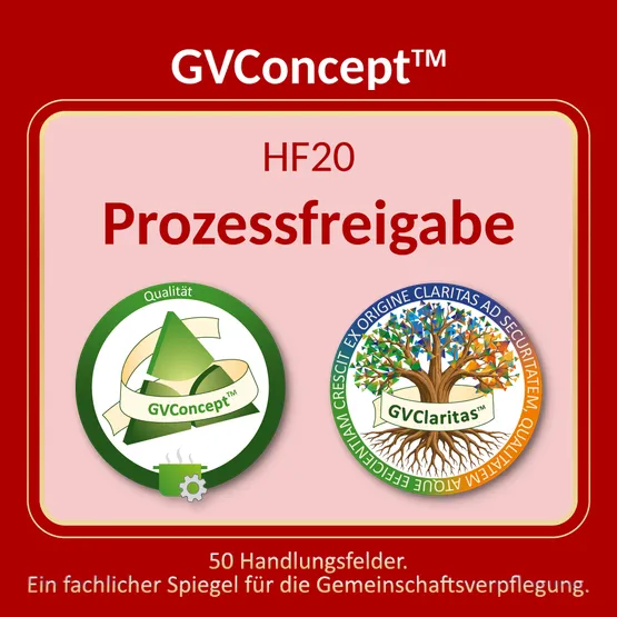 GVClaritas™ - HF20 Prozessfreigabe