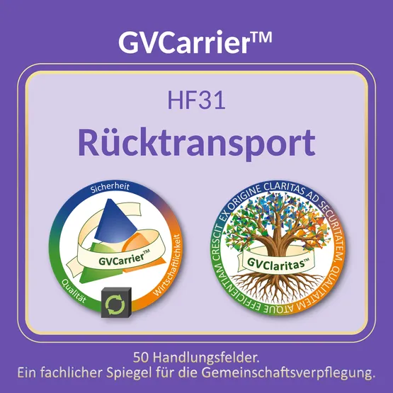 GVClaritas™ - HF31 Rücktransport