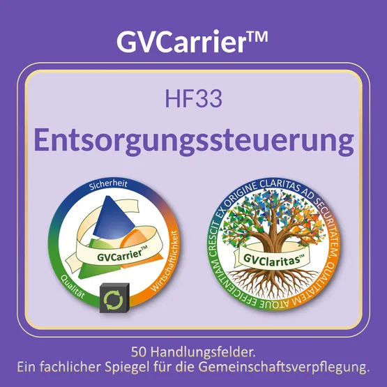 GVClaritas™ - HF33 Entsorgungssteuerung