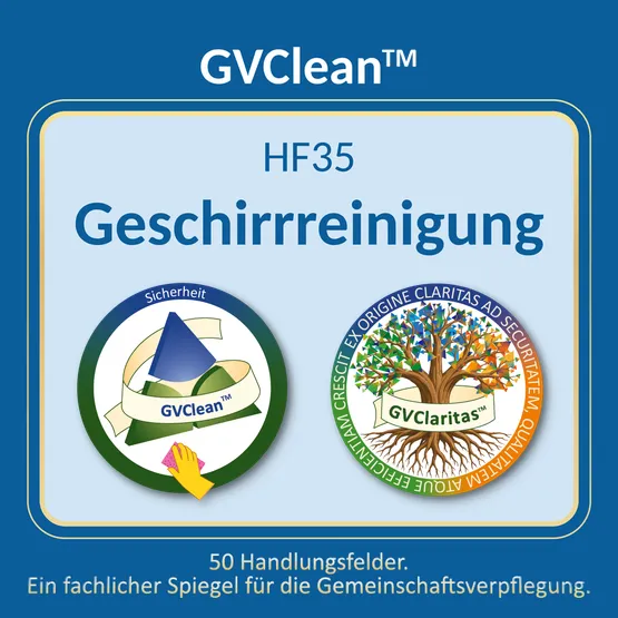 GVClaritas™ - HF35 Geschirrreinigung