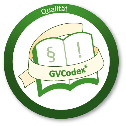 GVCodex© Qualität - technische und organisatorische Bereitstellung