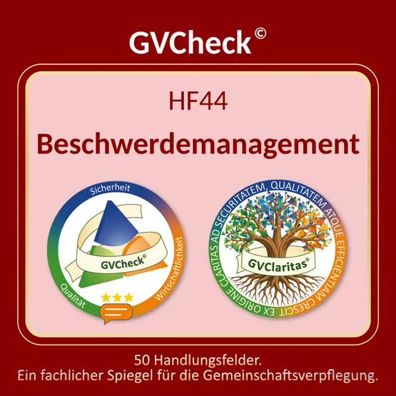 GVClaritas - HF44 Beschwerdemanagement