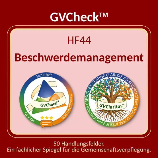 GVClaritas™ - HF44 Beschwerdemanagement